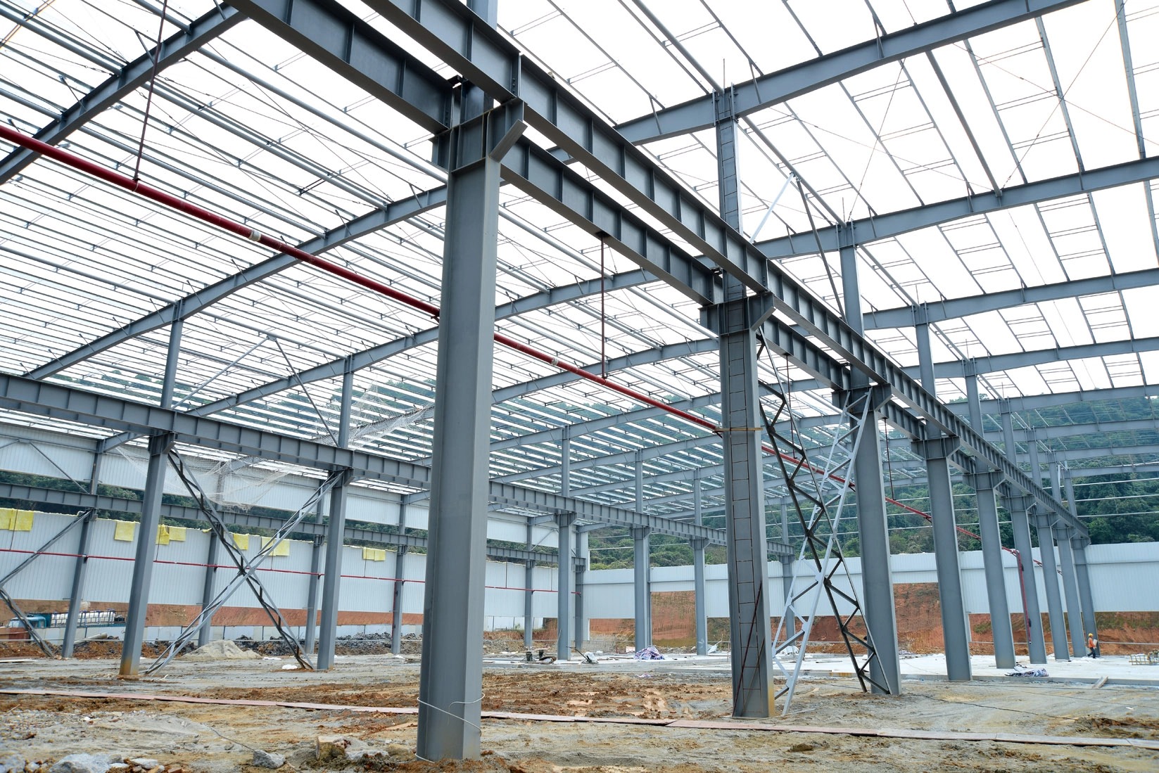 Taller de estructura de acero