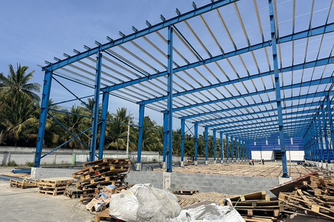 Industrial Shed Design Prefabricated Building Big Steel Structure Warehouse