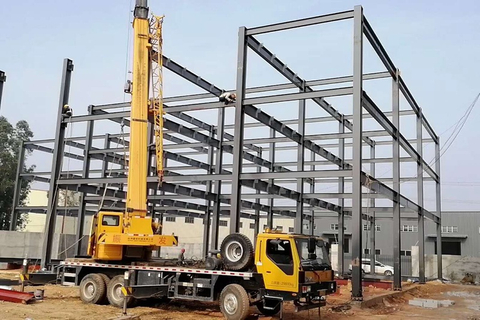 High Standard Steel Frames Office Builiding Steel Structures Shopping Mall Steel Building