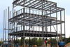 Steel Multi-Floor Building Frame Structural Engineering Steel Warehouse