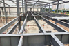 Steel Multi-Floor Building Frame Structural Engineering Steel Warehouse