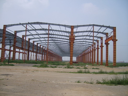 Prefabricated Metal Workshop Steel Construction Engineering Frames