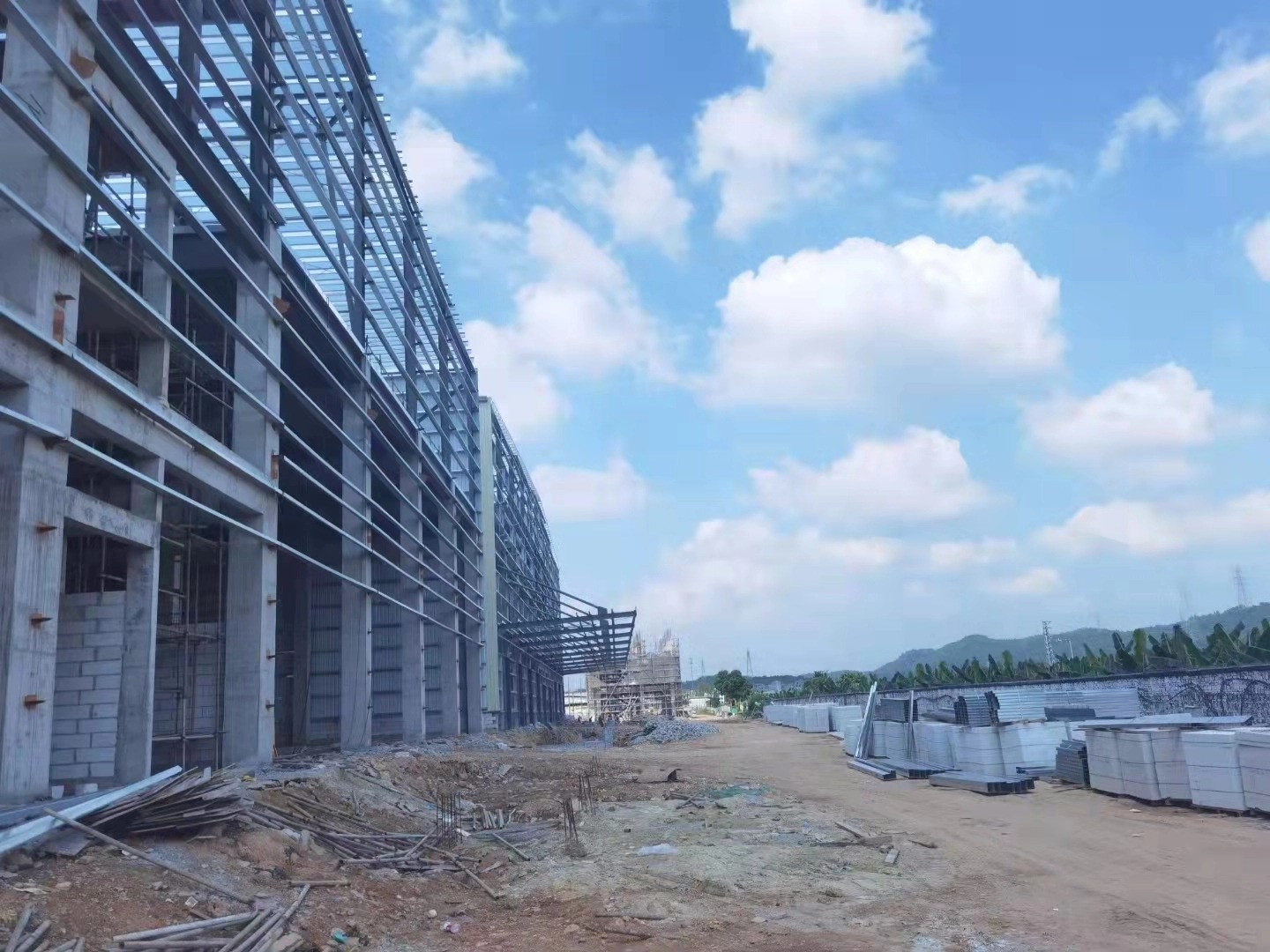 Edificio de estructura de acero prefabricada