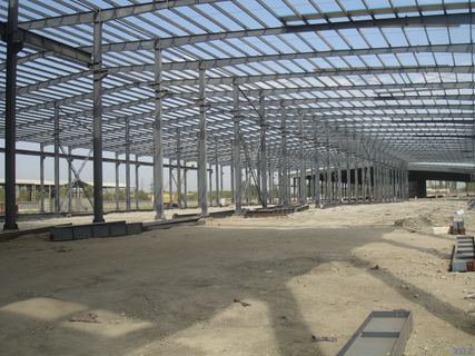 Prefabricated Metal Workshop Steel Construction Engineering Frames