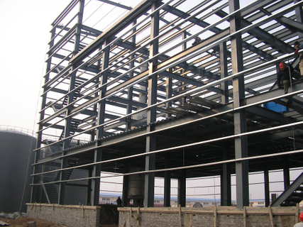 Steel High Rise Building System Prefabricated Structural Steel