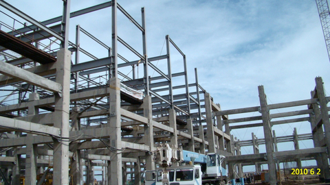 Steel High Rise Building System Prefabricated Structural Steel