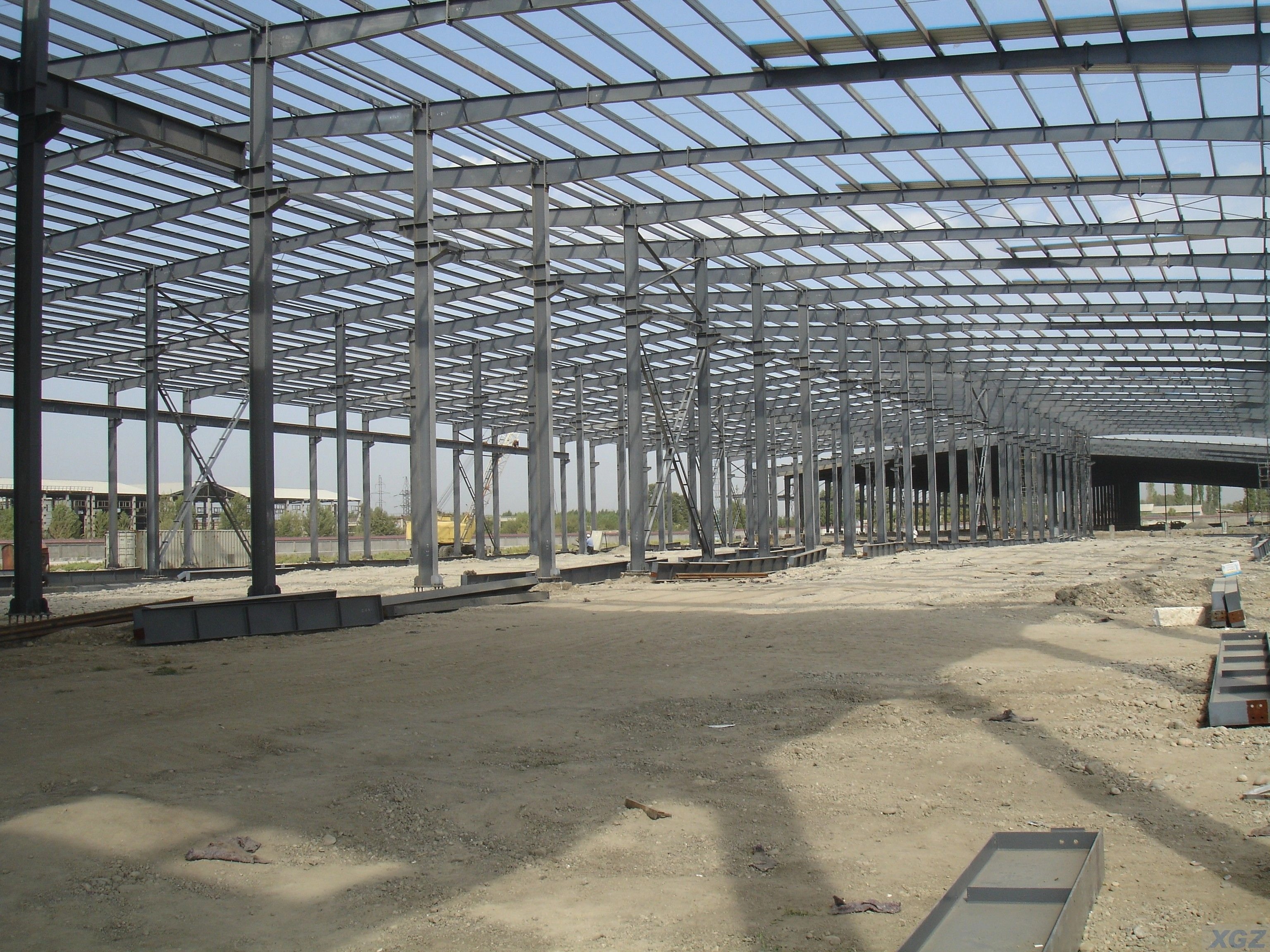 Taller de estructura de acero