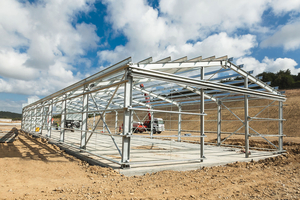 Steel Structure Workshop Garage Warehouse Shed Assembly and Construction