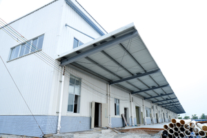 Rust-Resistant Primer Painting Hot-DIP Galvanized Steel Garage Workshop Building Prefabricated Steel Structure Platform