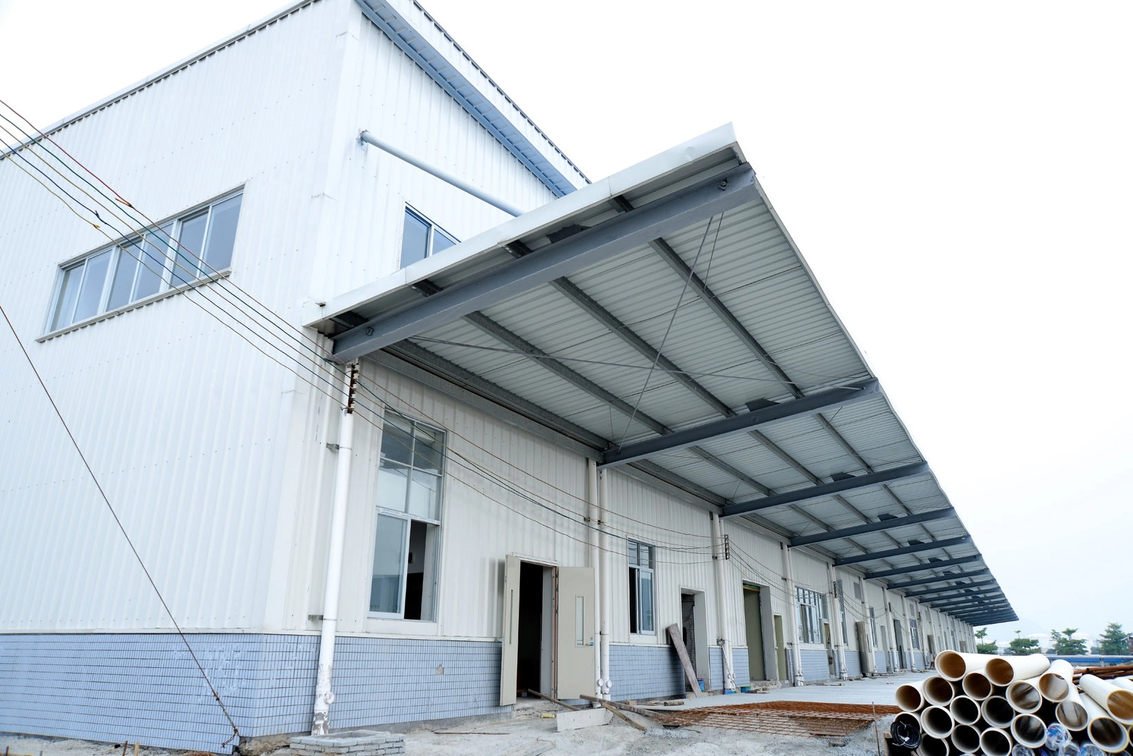 Taller de estructura de acero