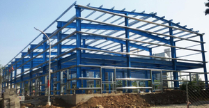 High Rise Multi-floor Structural Steel Office Building Heavy Steel Structure Prefab Warehouse