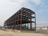 Steel Frame Workshop With Galvanized Decking Floor For Office Or Store Area